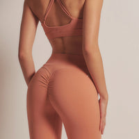 Aura Active Padded Bratop / 梅染(fig)