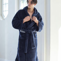 lightweight luxe fur robe