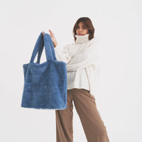 fuzzy tote
