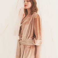 milky velour camisole
