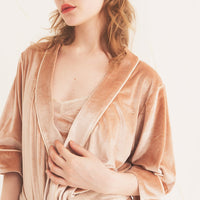 milky velour camisole