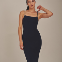 Aura Fit Padded Maxi Camisole Dress / 濃藍(navy)
