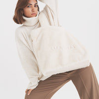 fuzzy tote