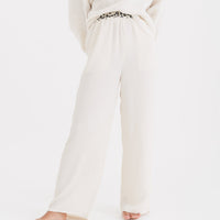 chiffon pleats pants