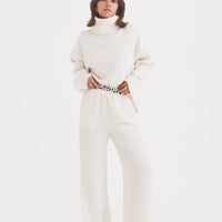 chiffon pleats pants