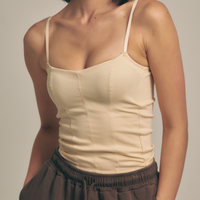 Dreamy Camisole / 胡桃(light beige)