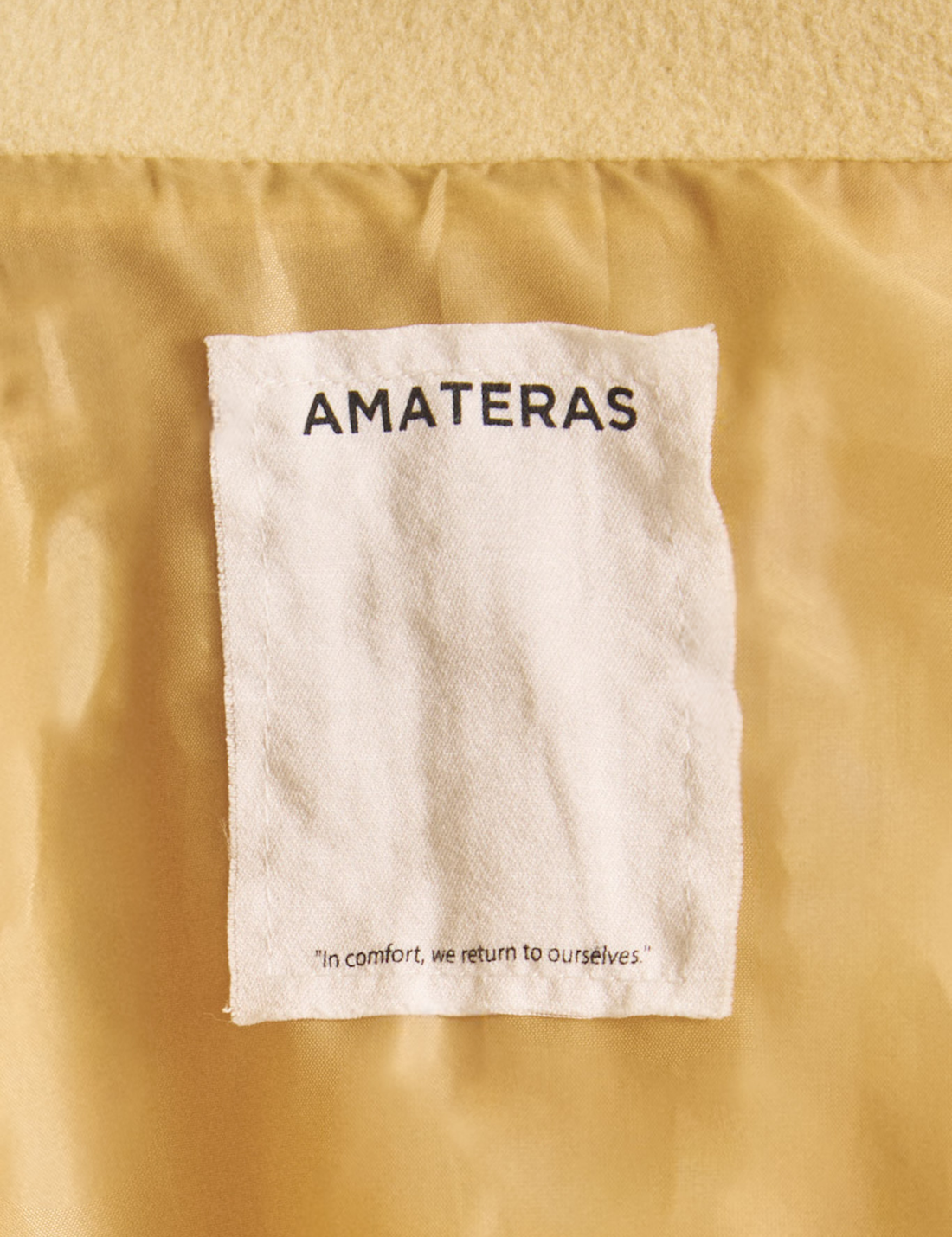 【11月中旬発送】Elegant Kimono Long Coat / 蜂蜜色(yellow)