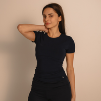 AuraFit Padded Tee / 濃藍(navy)