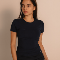 AuraFit Padded Tee / 濃藍(navy)