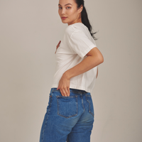 AMATERAS logo Tee / Gofun(white)