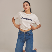 AMATERAS logo Tee / Gofun(white)