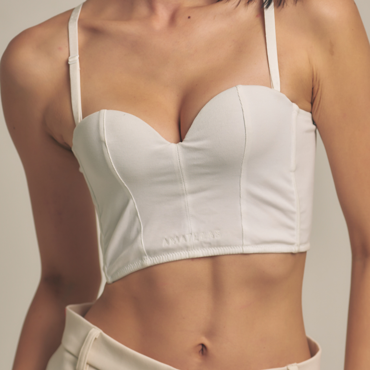 Dreamy Bra / 胡粉(white) – AMATERASJAPAN Dreamy Bra / 胡粉(white) – AMATERASJAPAN