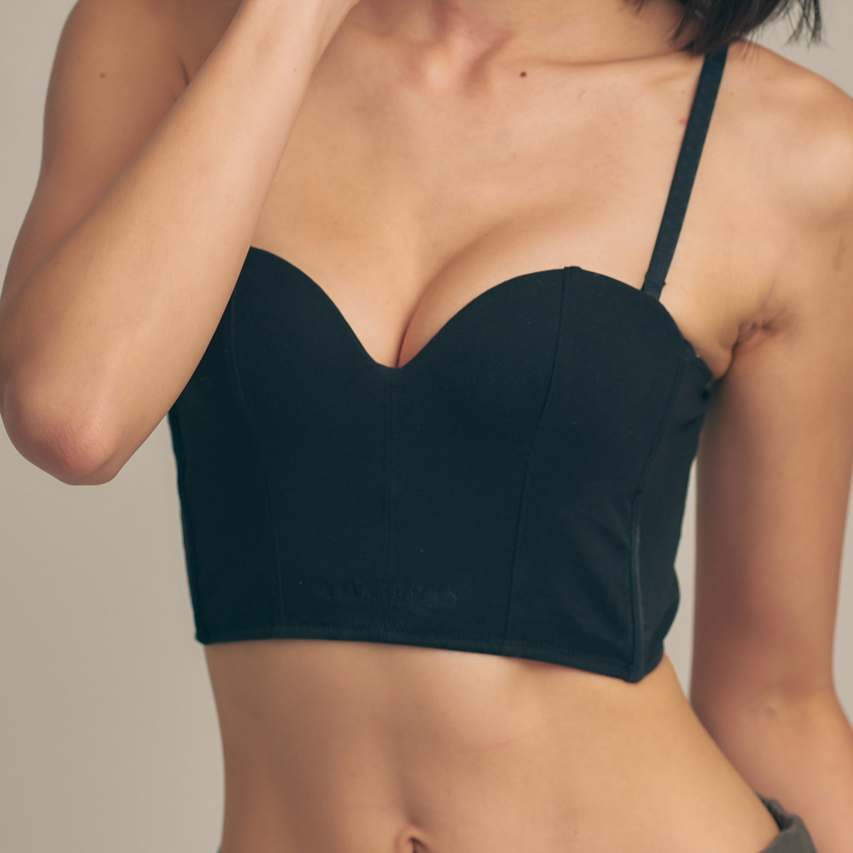 Dreamy Bra / 墨(black) – AMATERASJAPAN Dreamy Bra / 墨(black) – AMATERASJAPAN
