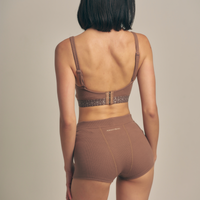 Dreamy Bra nudy waffle / 枯茶(brown)
