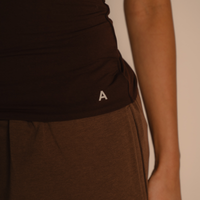 AuraFit Padded Tee / 枯茶(brown)