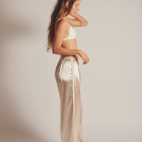 Sunlit Winery Silky Bralette / 亜麻(gold)