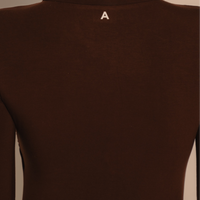 AuraFit Padded Maxi Dress / 枯茶(brown)