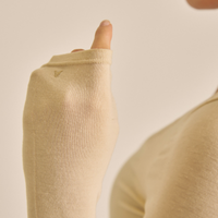 Amber Soft Wrap Cardigan / 白茶(beige)