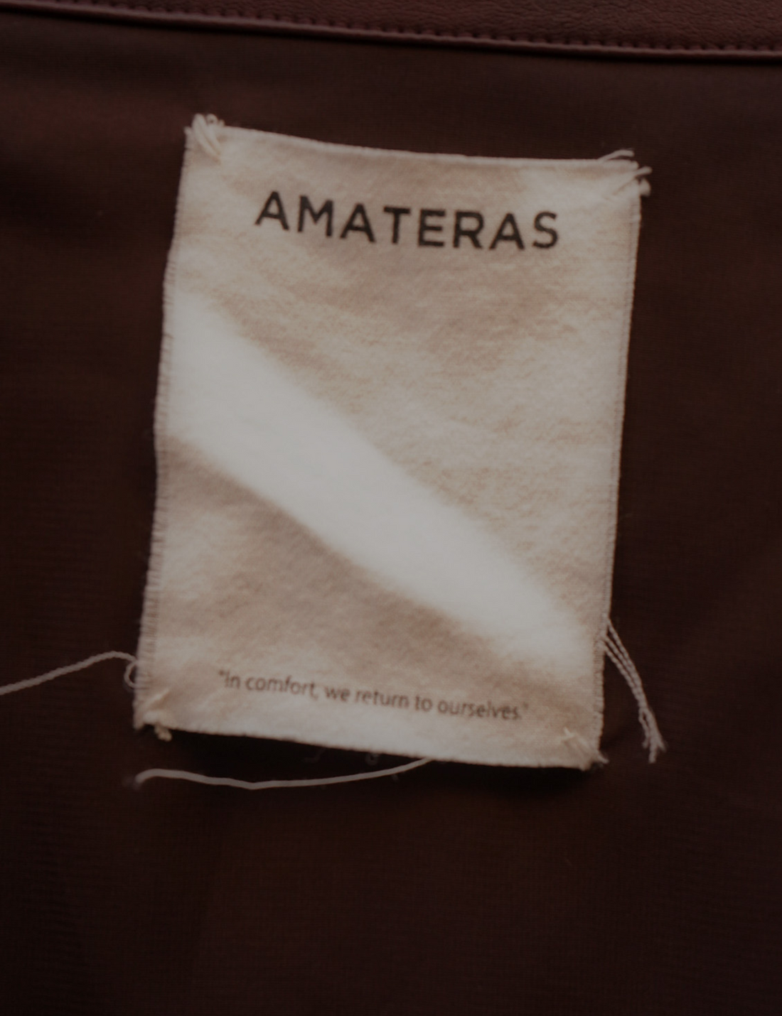 Vegan leather city jacket / 葡萄茶(burgundy)