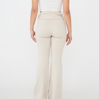 Style Up Flared Leggings / 白花(ivory)
