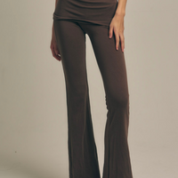 LuxeFit Flare Leggings / 枯茶(brown)