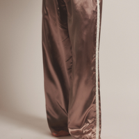 Sunlit Winery Silky Pants / 枯茶(brown)