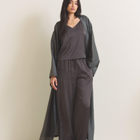 Komorebi Light KIMONO Robe / 薄墨(light gray)