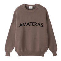 logo comfort knit sweater