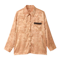 wagara jacquard lounge shirt