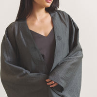 Komorebi Light KIMONO Robe / 薄墨(light gray)