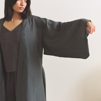 Komorebi Light KIMONO Robe / 薄墨(light gray)
