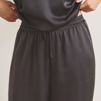Soft Terra Satin Pants / 枯茶(brown)