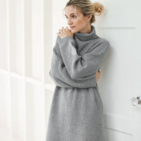 elegant knitted dress