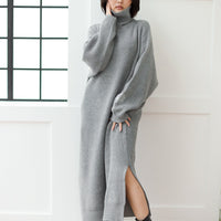 elegant knitted dress