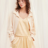 rich collared boyfriend shirt