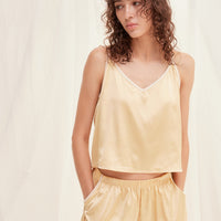 mix and match smooth satin camisole