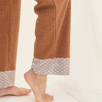 cotton blend styleup rompers / 胡桃(light brown)