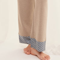 cotton blend styleup rompers / 胡桃(light brown)