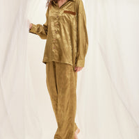 wagara jacquard lounge shirt