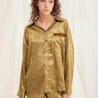 wagara jacquard lounge shirt