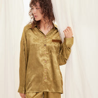 wagara jacquard lounge shirt