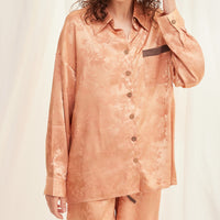wagara jacquard lounge shirt