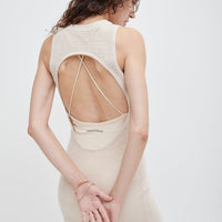 halter net onesie