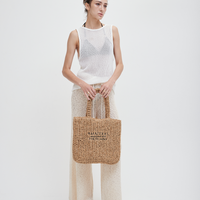 knit loose pants with satin petticoat