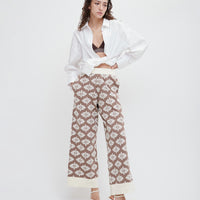 relaxing KIKU knit pants