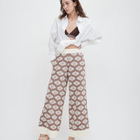 relaxing KIKU knit pants