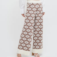 relaxing KIKU knit pants