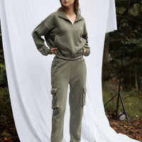 everyday half zip tracksuit