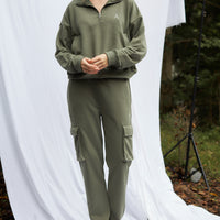 everyday half zip tracksuit