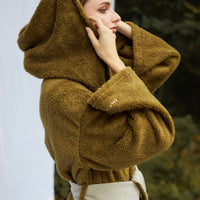 lightweight luxe fur robe